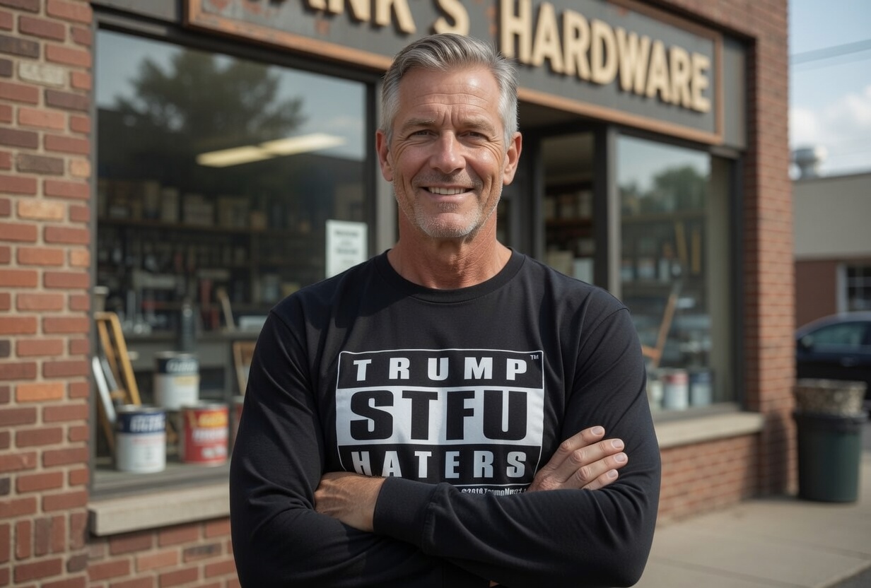 Black Long-Sleeve Tee
